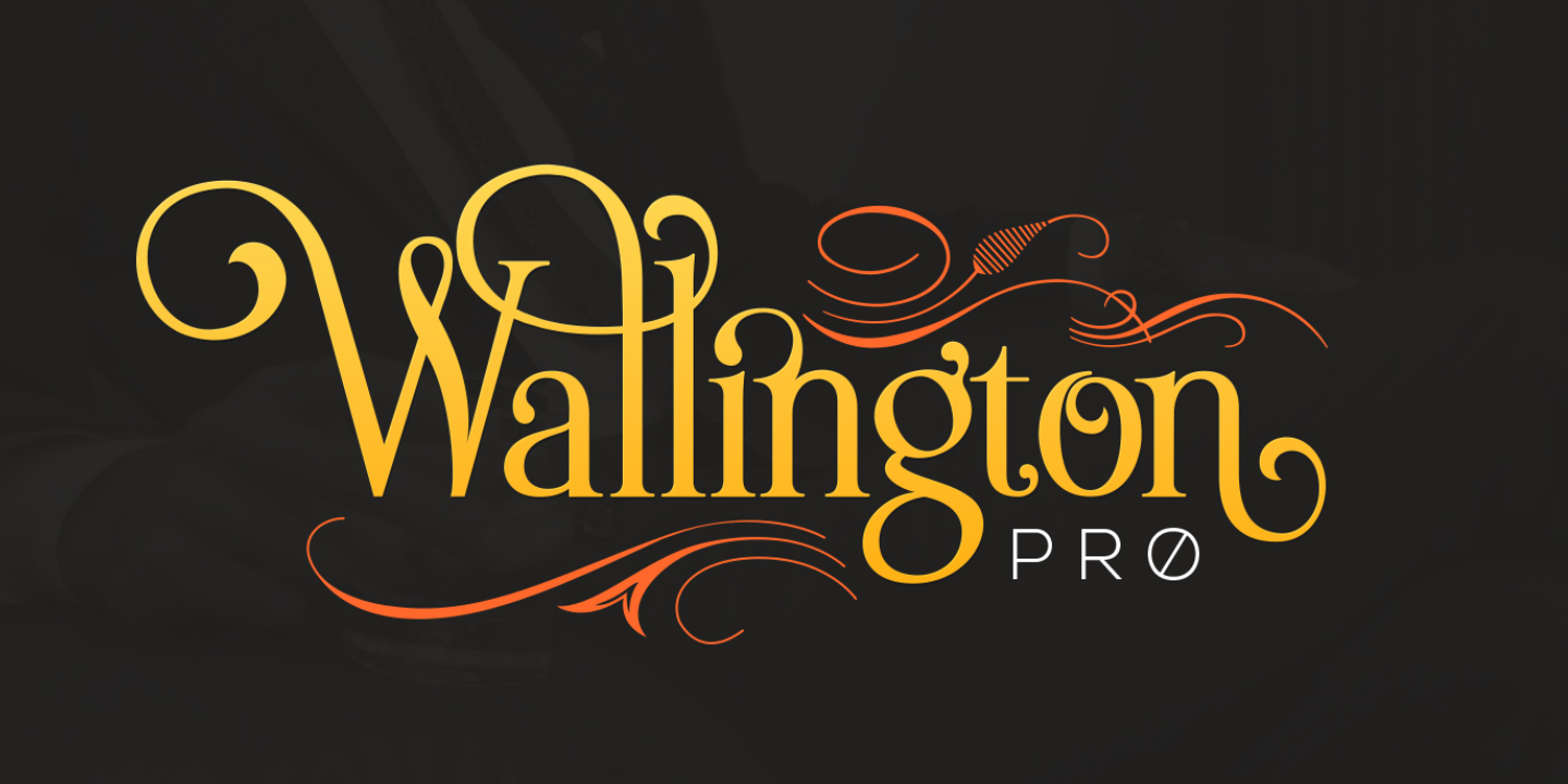 Font Wallington Pro